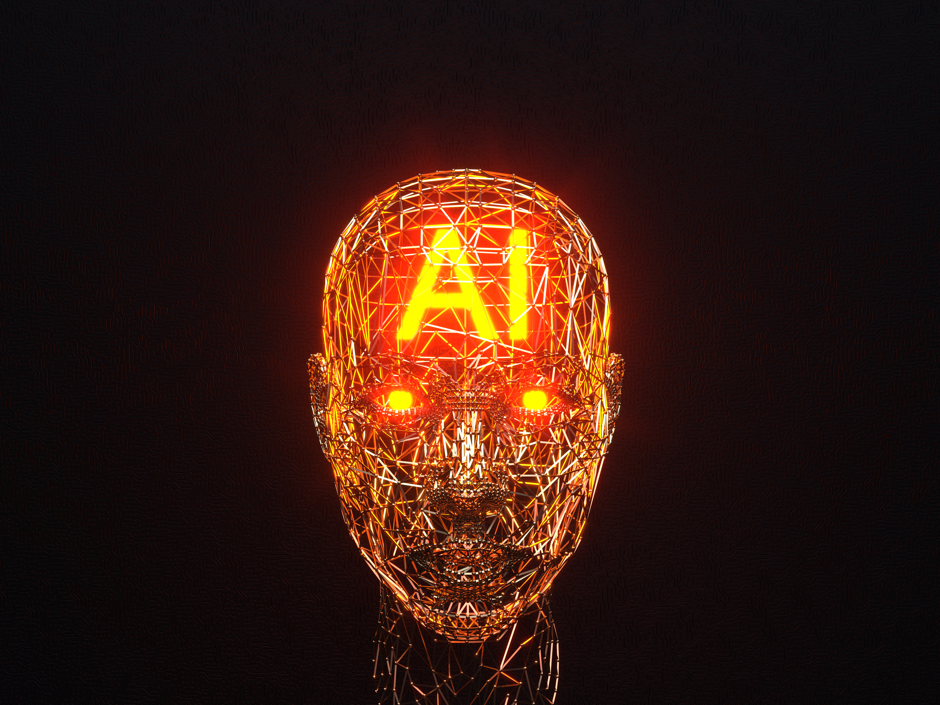 Artificial intelligence concept